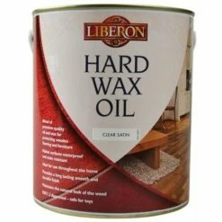 LIBERON Hard Wax Oil Clear Satin 2.5 Litre LIBHWOCS25L