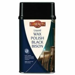 LIBERON Liquid Wax Polish Black Bison Antique Pine 500ml LIBBBLWAP500