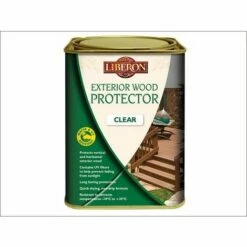 LIBERON Exterior Wood Protector Clear 1 Litre LIBEWPC1L
