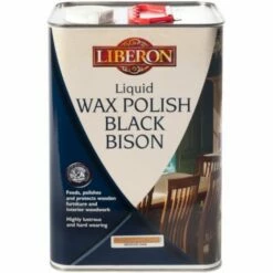 Liberon Black Bison Liquid Wax 5L - Medium Oak