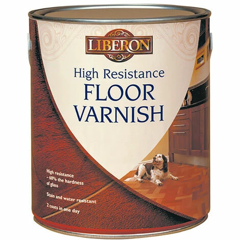 Liberon LIBHRFVCM25L High Resistance Floor Varnish Clear Matt 2.5 litre Liberon LIBHRFVCM25L High Resistance Floor Varnish Clear Matt 2.5 Litre -LIBERON STORE 33881729 1