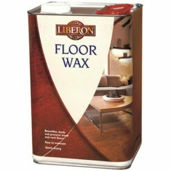 Liberon LIBFWW5L Wood Floor Wax Clear 5 Litre