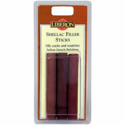 Liberon LIBSFSD Shellac Fill Stick Dark X 3