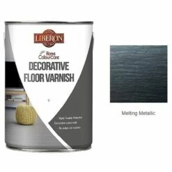 Liberon Colour Care Decorative Floor Varnish - 1L - Melting Metallic